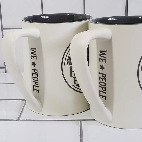 Lot of 2 “WE PEOPLE” Large Coffee Mugs  Theme: ‘Go - Picture 3 of 8